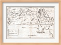 1730 Toms Map of Central Africa Fine Art Print