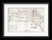 1730 Toms Map of Central Africa Fine Art Print