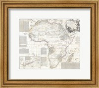 1794 Boulton and Anville Wall Map of Africa Fine Art Print