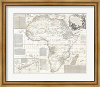 1794 Boulton and Anville Wall Map of Africa Fine Art Print
