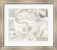 1794 Boulton and Anville Wall Map of Africa Fine Art Print