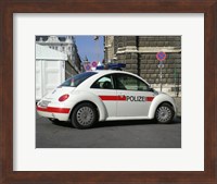 VW Police Beetle Fine Art Print