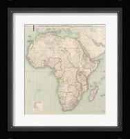 Africa 1909, Edward Hertslet Fine Art Print