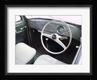 Armaturenbrett VW Kaefer 1956 Rechtssteuerung Framed Print