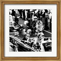 JFK Motorcade Dallas, TX Fine Art Print