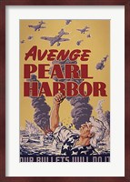 Avenge Pearl Harbor - Our Bullets Will Do It Fine Art Print