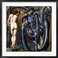 Perseus Slays the Serpent Fine Art Print