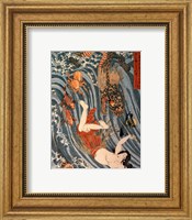 Tamatori Being Pursued by a Dragon Fine Art Print