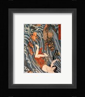 Tamatori Being Pursued by a Dragon Fine Art Print