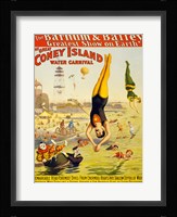 Barnum & Bailey Coney Island Water Carnival Fine Art Print