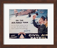 CAP On the Air Force Team Poster Fine Art Print