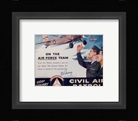 CAP On the Air Force Team Poster Fine Art Print