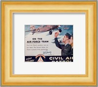 CAP On the Air Force Team Poster Fine Art Print