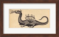 Medieval Dragon II Fine Art Print