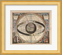 Cellarius Ptolemaic System Fine Art Print