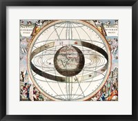 Cellarius Ptolemaic System Fine Art Print