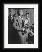Charlie Parker, Tommy Potter, Miles Davis, Duke Jordan, Max Roach Framed Print
