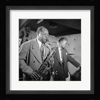 Coleman Hawkins, Miles Davis Fine Art Print