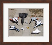 Collection of Military Aircraft Fine Art Print