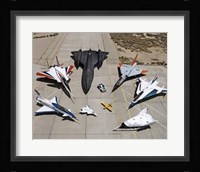 Collection of Military Aircraft Fine Art Print
