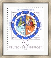 Jahre Gregorianischer Kalender Fine Art Print