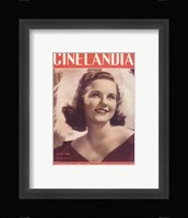 Deanna Durbin CINELANDIA Magazine Fine Art Print