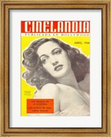 Dorothy Lamour CINELANDIA Magazine Fine Art Print