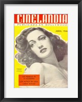 Dorothy Lamour CINELANDIA Magazine Fine Art Print