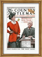 Election Day 1922 Fine Art Print