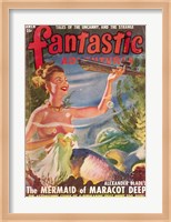 Fantastic Adventures 1949 March Cover Fine Art Print
