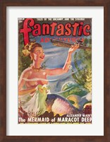 Fantastic Adventures 1949 March Cover Fine Art Print