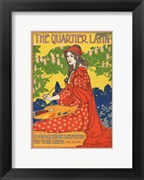 The Quartier Latin, a Magazine Devoted to the Arts, Advertising Poster, ca.1895 Fine Art Print
