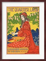 The Quartier Latin, a Magazine Devoted to the Arts, Advertising Poster, ca.1895 Fine Art Print
