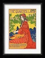 The Quartier Latin, a Magazine Devoted to the Arts, Advertising Poster, ca.1895 Fine Art Print