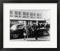 Mrs. Kennedy, President Kennedy National Airport Fine Art Print