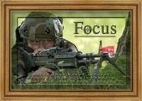 Focus Affirmation Poster, USAF Fine Art Print