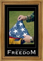 Freedom Affirmation Poster, USAF Fine Art Print