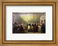 General George Washington Resigning His Commission Fine Art Print