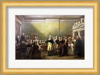 General George Washington Resigning His Commission Fine Art Print