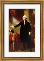 Gilbert Stuart, George Washington Lansdowne Portrait, 1796 Fine Art Print