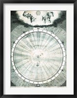 Harmony of the World Zodiac Map Fine Art Print