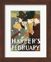 Harper's February 1895 Fine Art Print