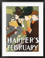 Harper's February 1895 Fine Art Print