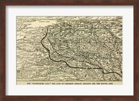 Hindenburg Line Map SGW Vol. VIII Fine Art Print