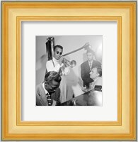 Howard McGhee, Brick Fleagle and Miles Davis, September 1947 Fine Art Print