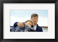 Hyannisport Weekend Caroline Kennedy, President Kennedy Fine Art Print