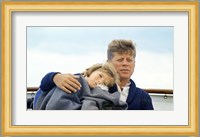 Hyannisport Weekend Caroline Kennedy, President Kennedy Fine Art Print