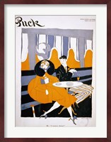 I Propose Dinner Puck Magazine Cover 1916 Dec 9 Fine Art Print