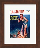 Imagination Cover October 1954 Fine Art Print