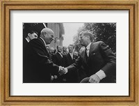 JFK Khrushchev Handshake 1961 Fine Art Print